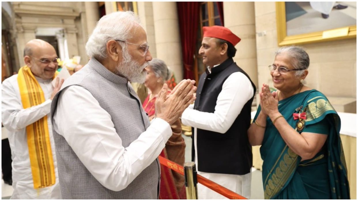 PM Narendra Modi said I am delighted that the President of India has nominated Sudha Murty to the Rajya Sabha