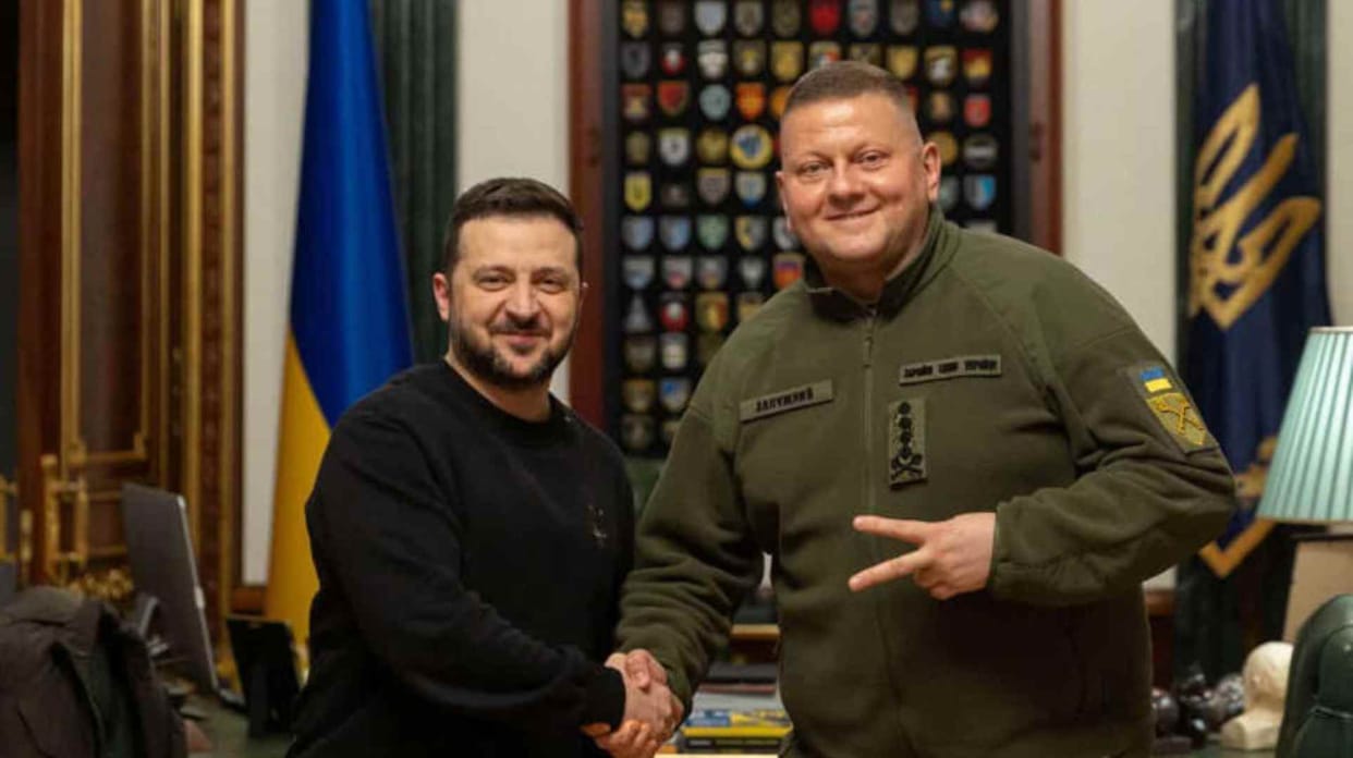Ukraine names former commander-in-chief Valerii Zaluzhnyi as new ambassador to UK