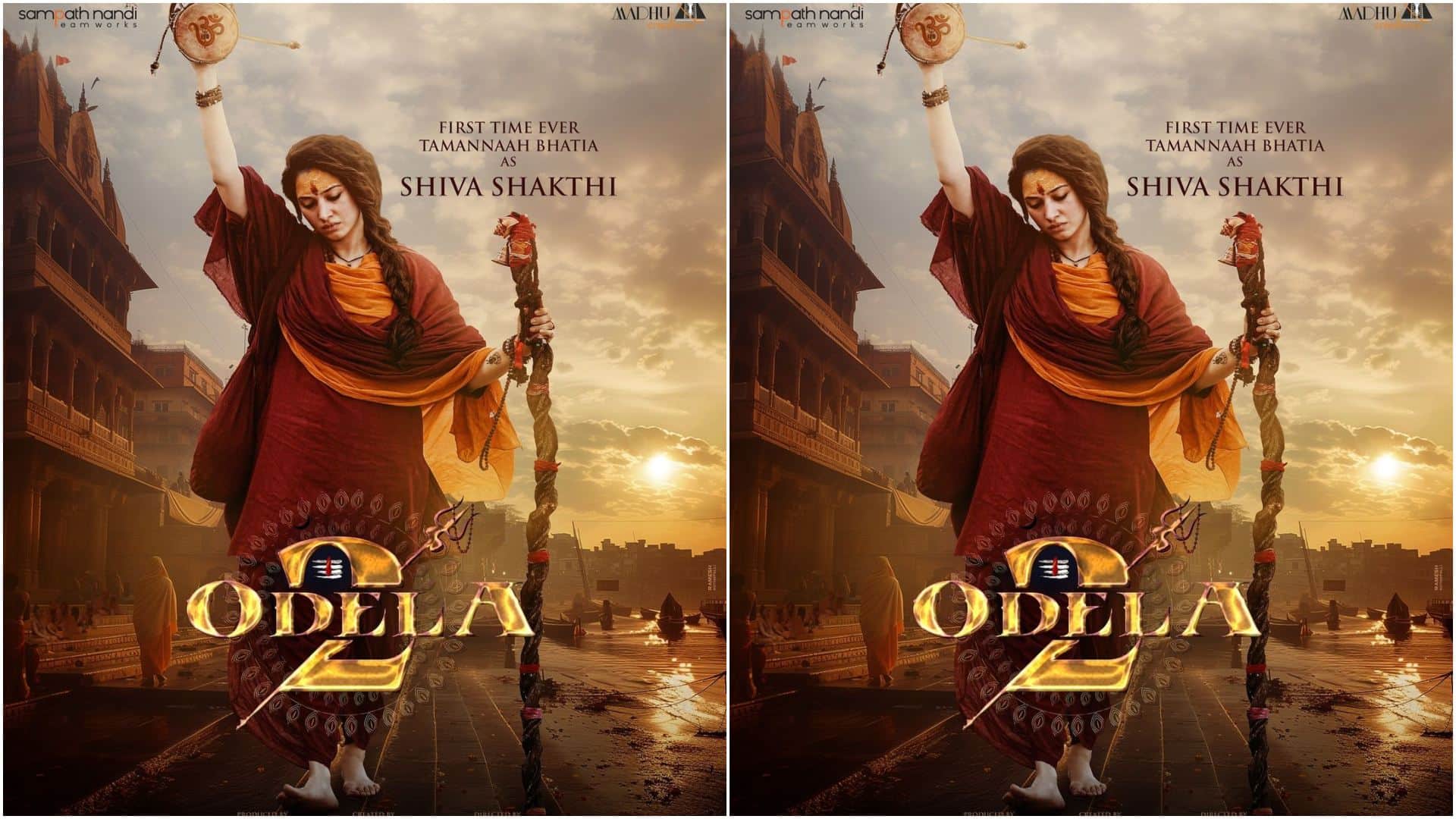 Tamannaah Bhatia Shares First Look Poster of Upcoming Crime Thriller Film Odela2 on Maha Shivaratri