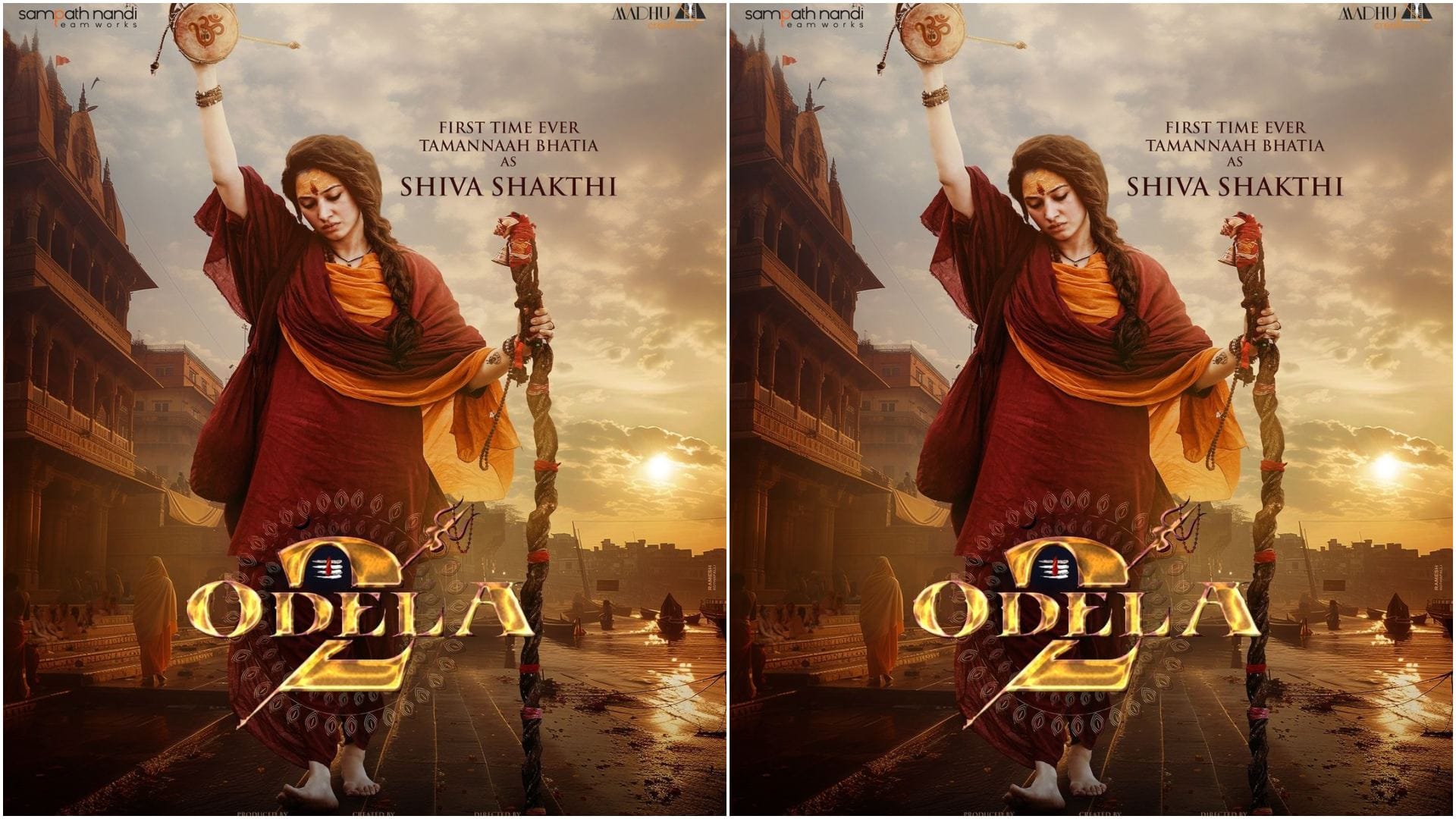 Tamannaah Bhatia Shares First Look Poster of Upcoming Crime Thriller Film Odela2 on Maha Shivaratri