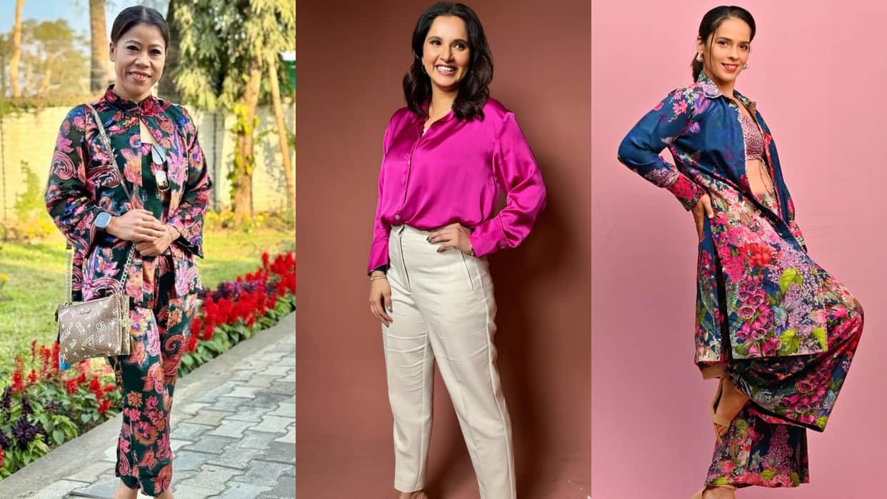 International Women's Day 2024 sania mirza saina nehwal geeta phogat Smriti Mandhana looks