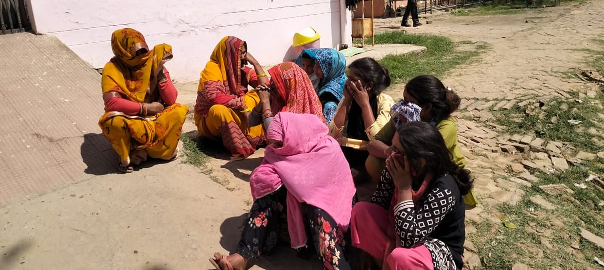 One man died after accident in Ramnagar thana kshetra in Barabanki.