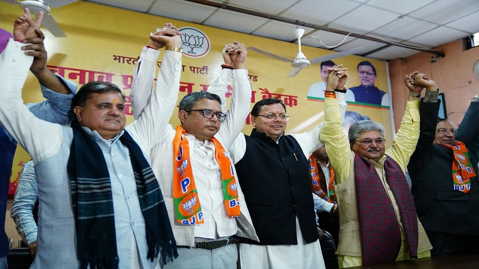 Uttarakhand News: Manish Khanduri joins BJP