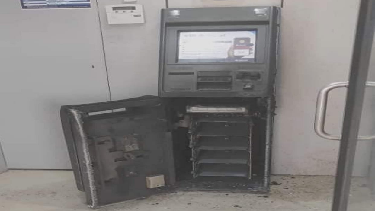 Motihari Two ATM machines were stolen within an hour police busy in locating thieves