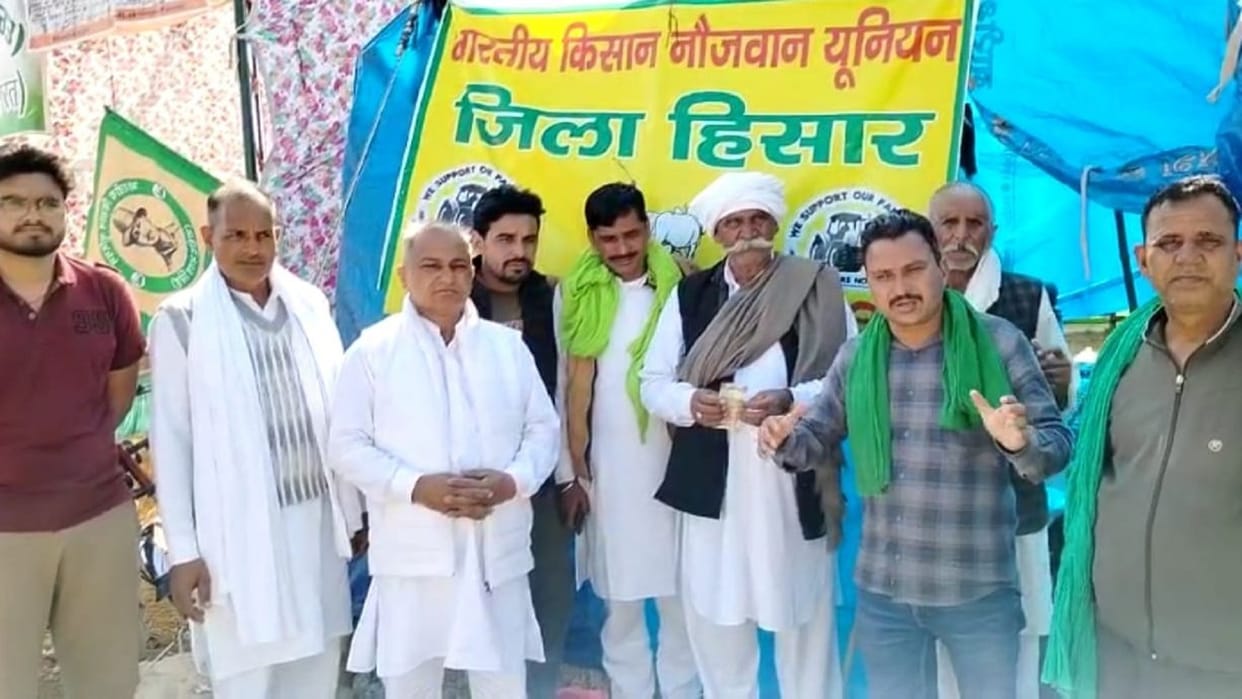 Farmer Protest Farmers are in no mood to move from Data Singh Wala border permanent tents of set up on border