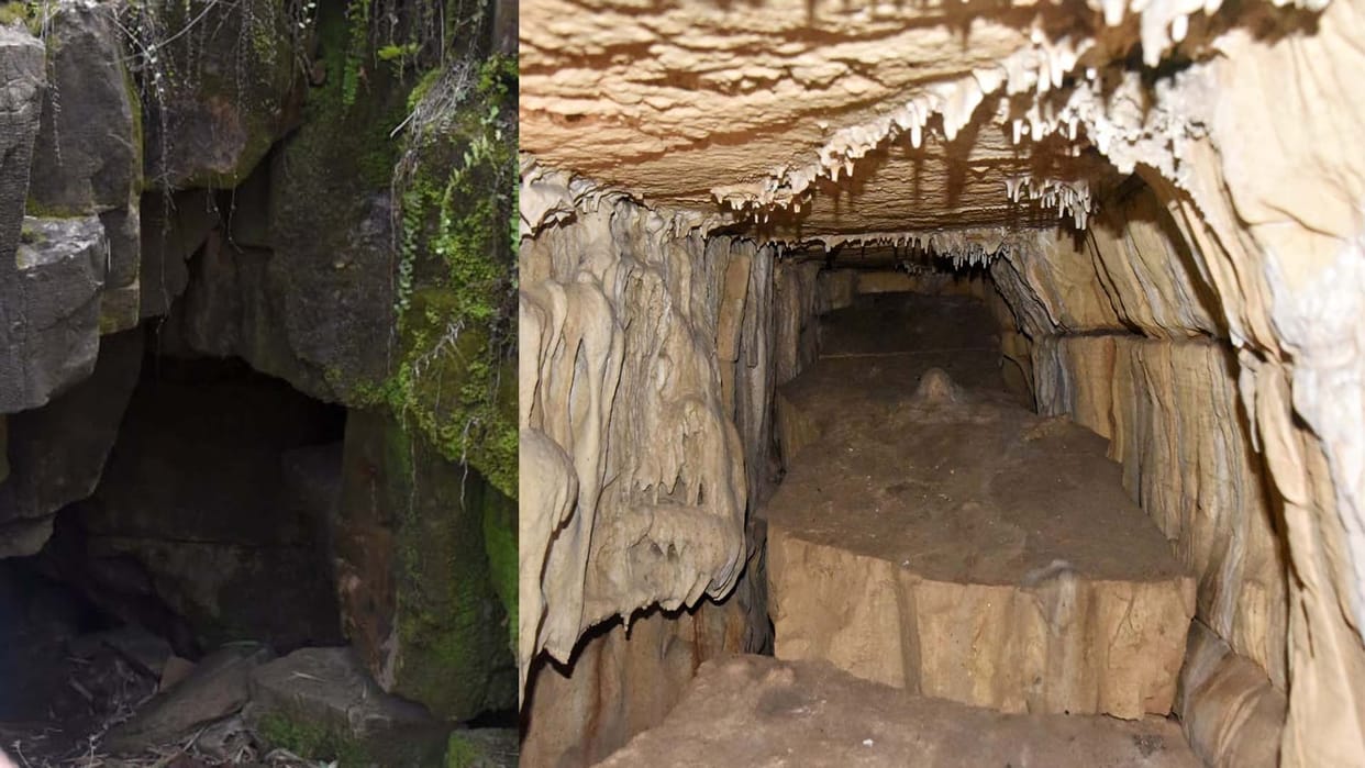 Third cave of Gupt Godavari found in chitrakoot