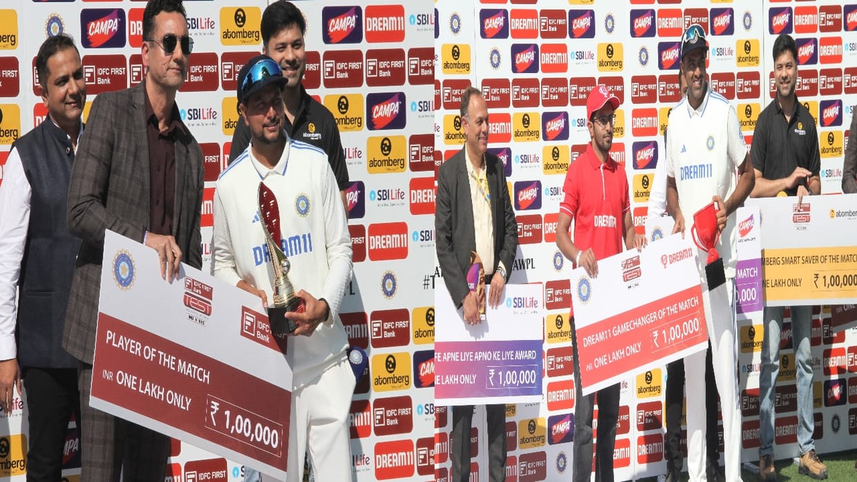 IND vs ENG test: England team bowed before Ashwin-Kuldeep, magic of spin worked a lot
