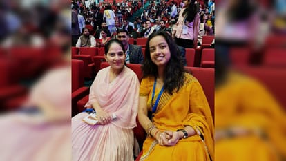 Achievement: Prayagraj's Jhanvi honored with National Creators Award by PM Modi