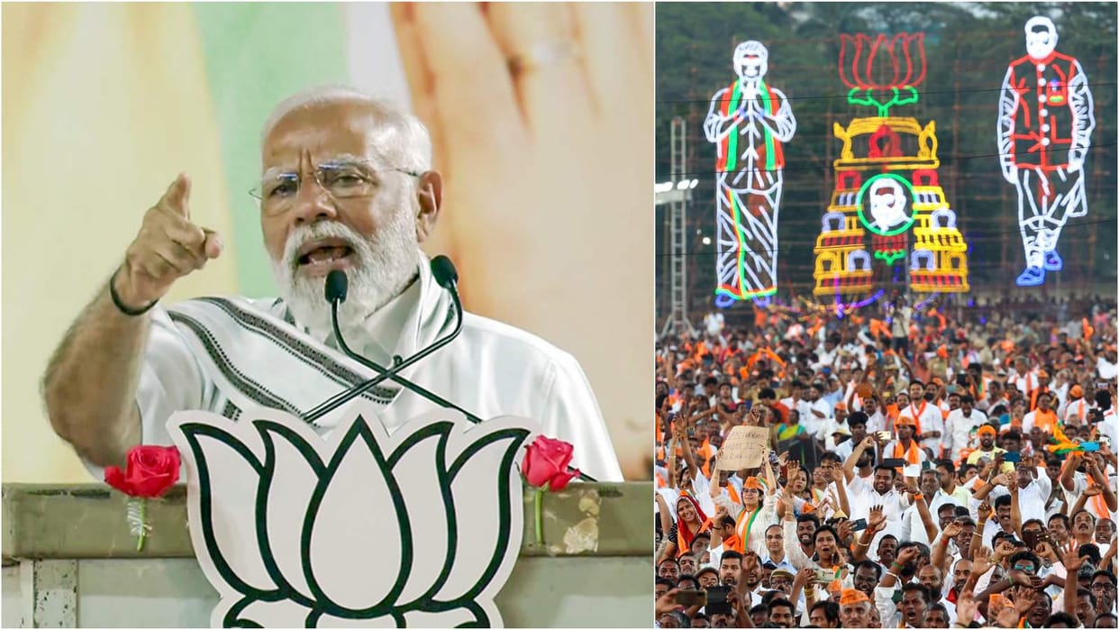 PM Modi BJP vs Congress Politics South East India Voters Gandhi Family