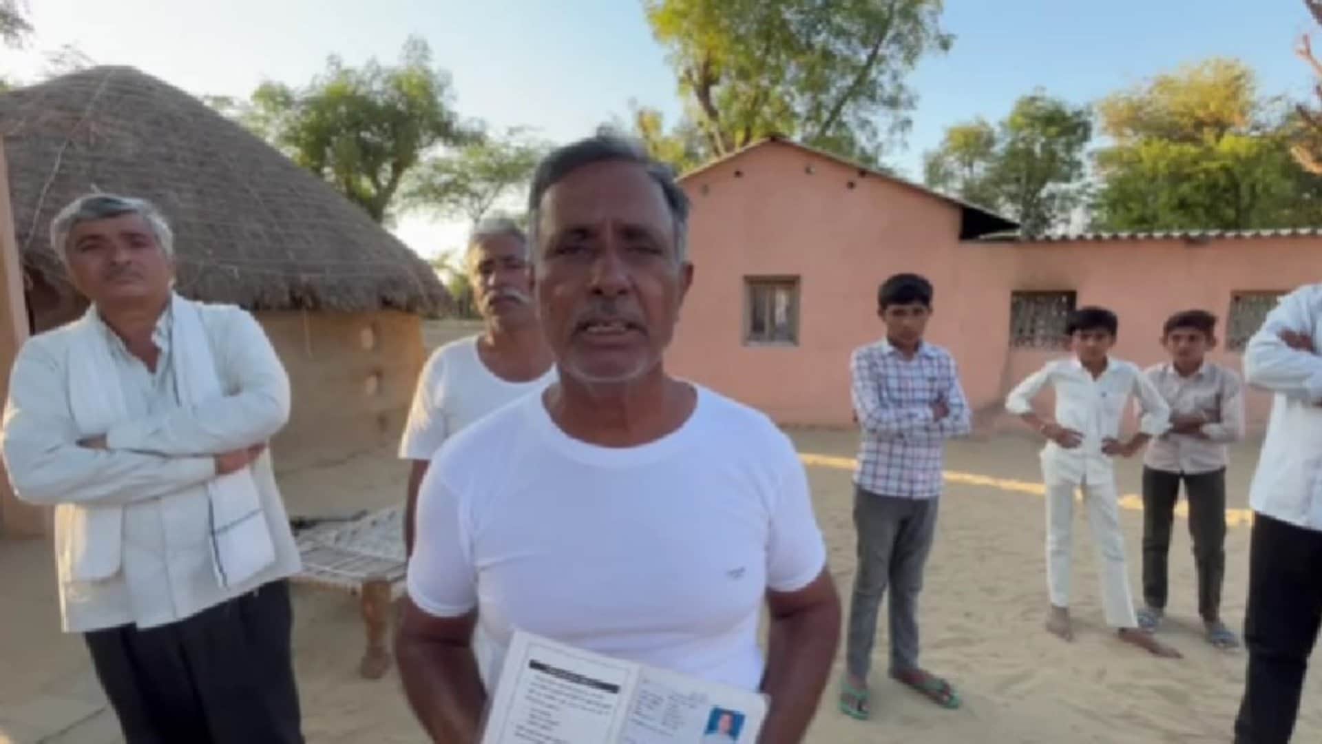 पेपर लीक मामले में गिरफ्तार आरोपी गोपीराम के पिता किशनराम