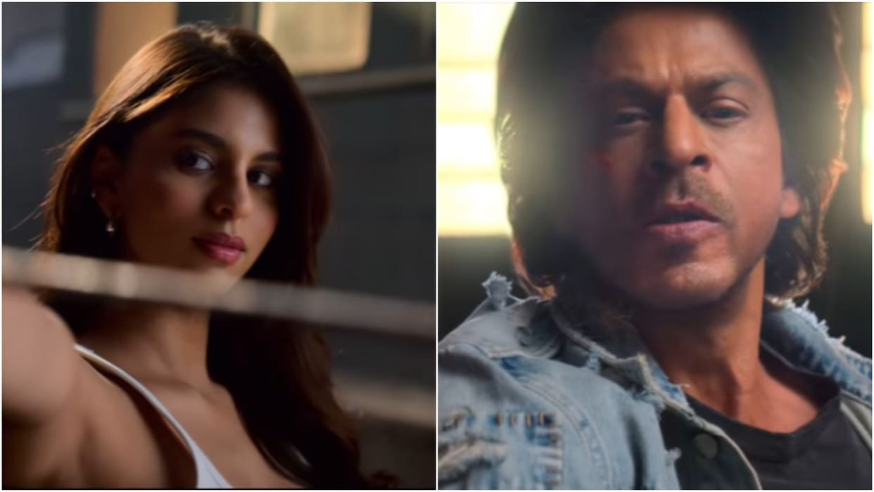 Shah Rukh Khan co star with daughter Suhana in his latest commercial for son Aaryan Khan clothing brand