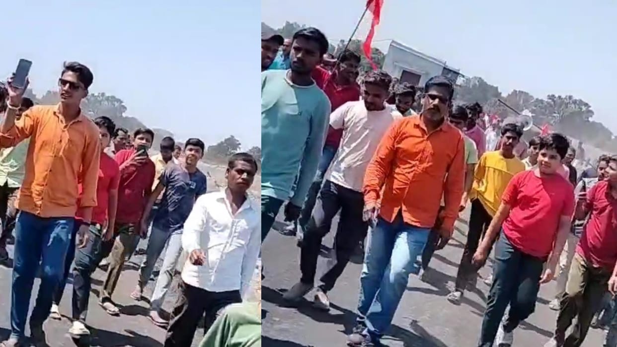 MP News: Villagers erupted in anger, coal production stopped in the new Rampur mine