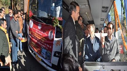 Palampur Amb tourism Vande Bharat bus service started, RS Bali flagged off