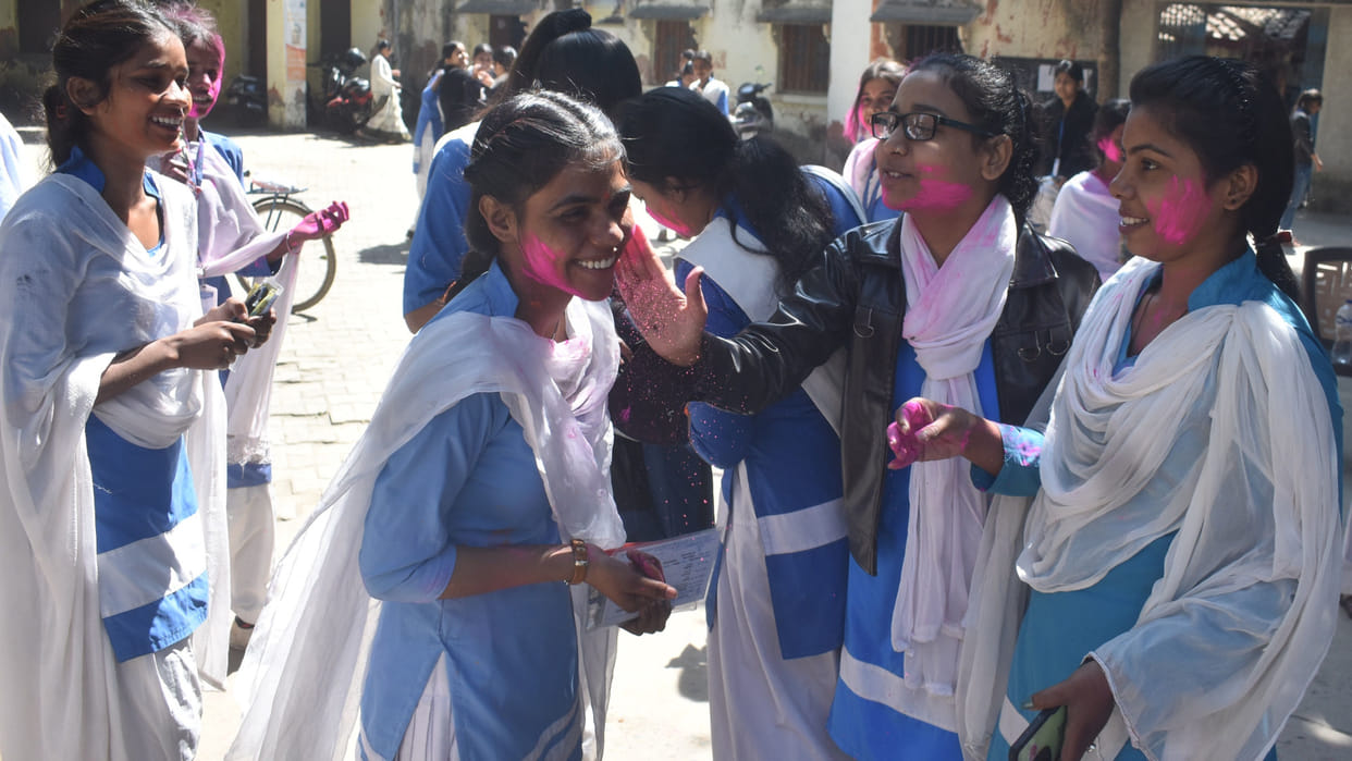 Exams end before Holi..children will have a lot of fun