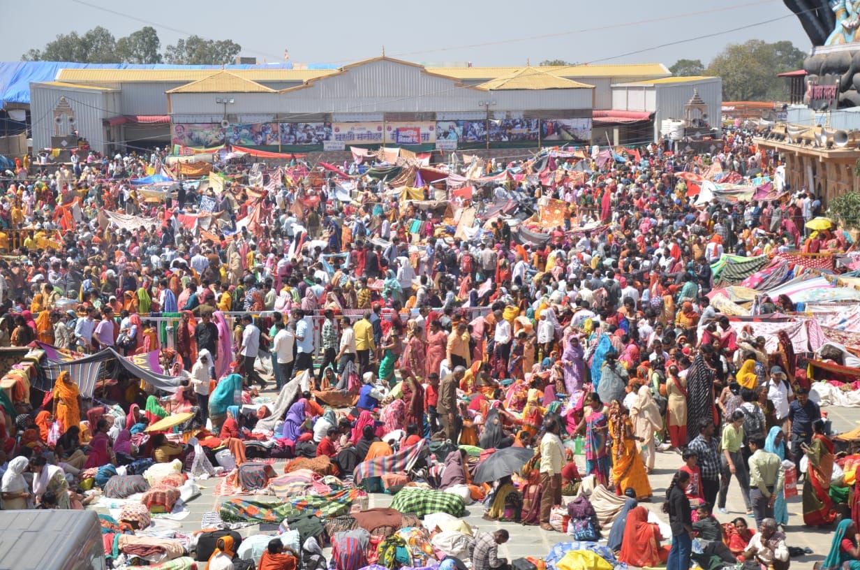 Rudraksh Mahotsav in Sehore, record 60 lakh devotees received food prasad in four days
