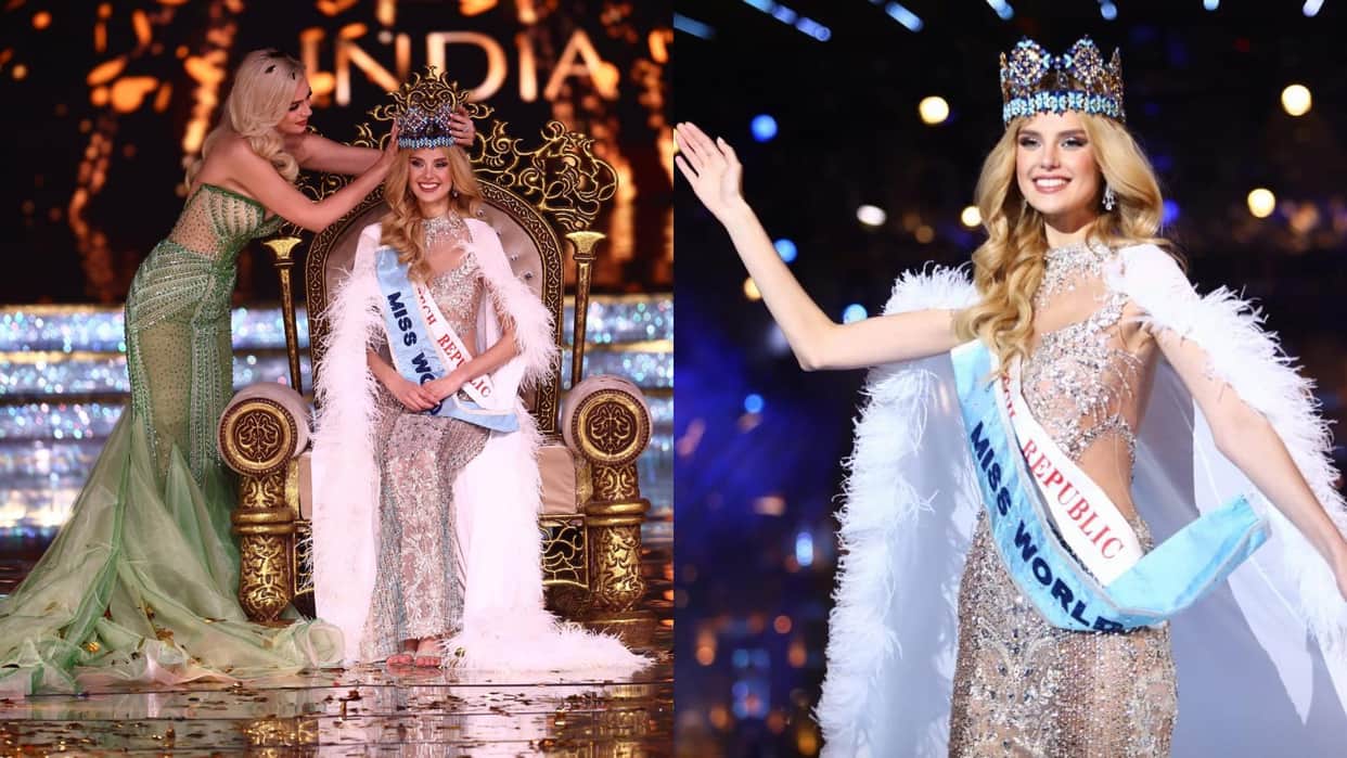 Miss World 2024 Winner krystyna pyszkova from czech republic know about krystyna