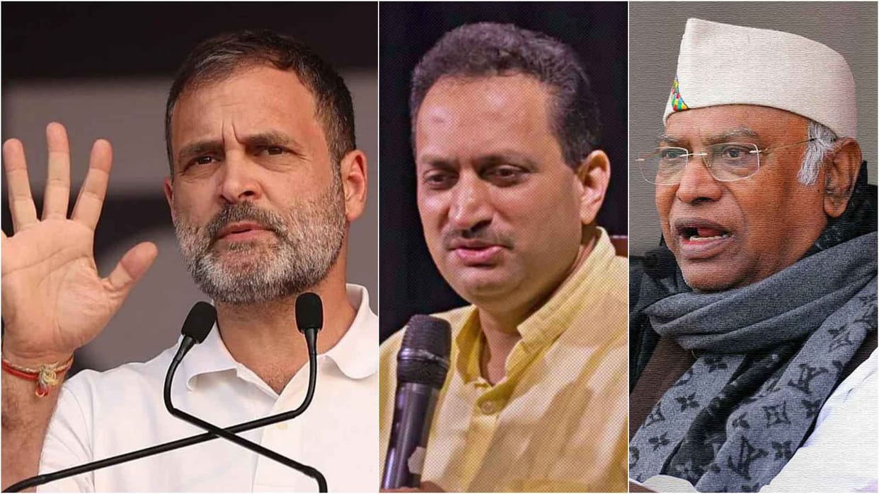 BJP vs Congress Ananth Kumar Hegde Constitution Change Row over 400 seat win in Elections 2024