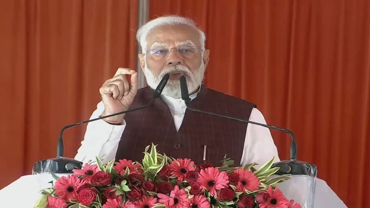 Indias Techade Chips for Viksit Bharat PM Modi lay foundation stone of three semiconductor facilities