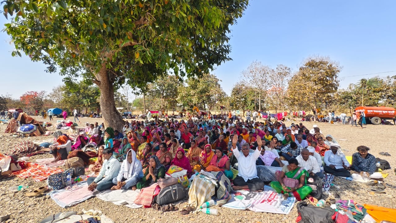 Rudraksh Mahotsav in Sehore, record 60 lakh devotees received food prasad in four days