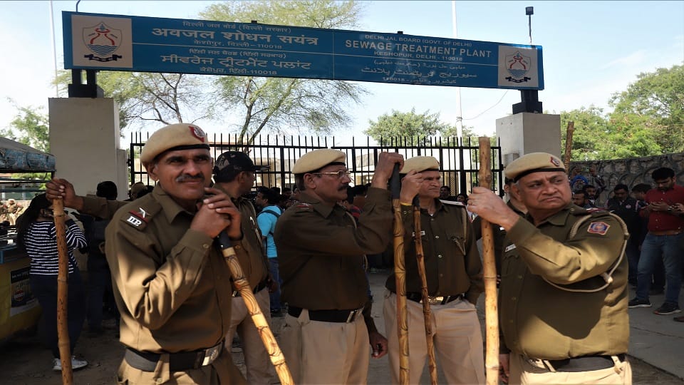 Delhi Police investigating CCTV cameras to investigate motive of man entering treatment plant