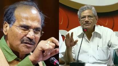 अधीर रंजन चौधरी, सीताराम येचुरी