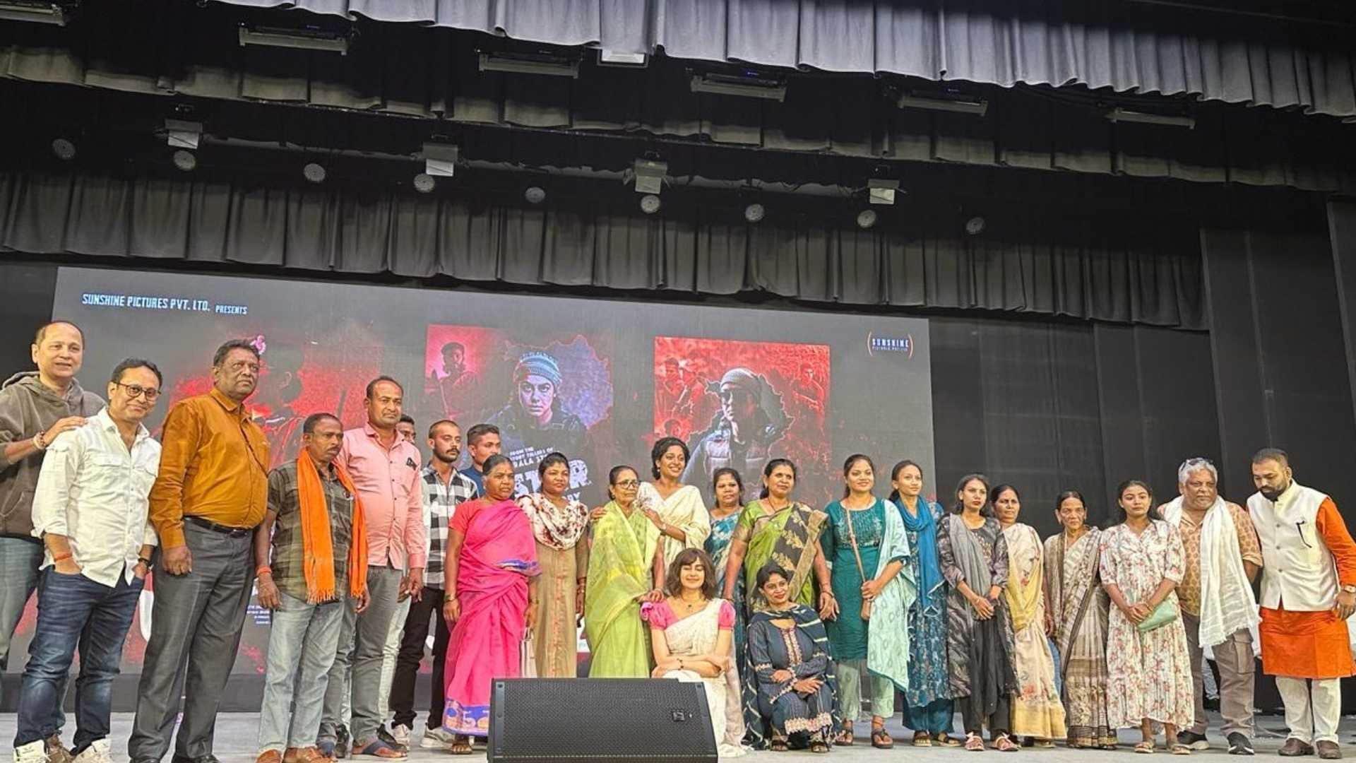 Bastar The Naxal Story song Vande Veeram launched with families of martyred of security forces personnel
