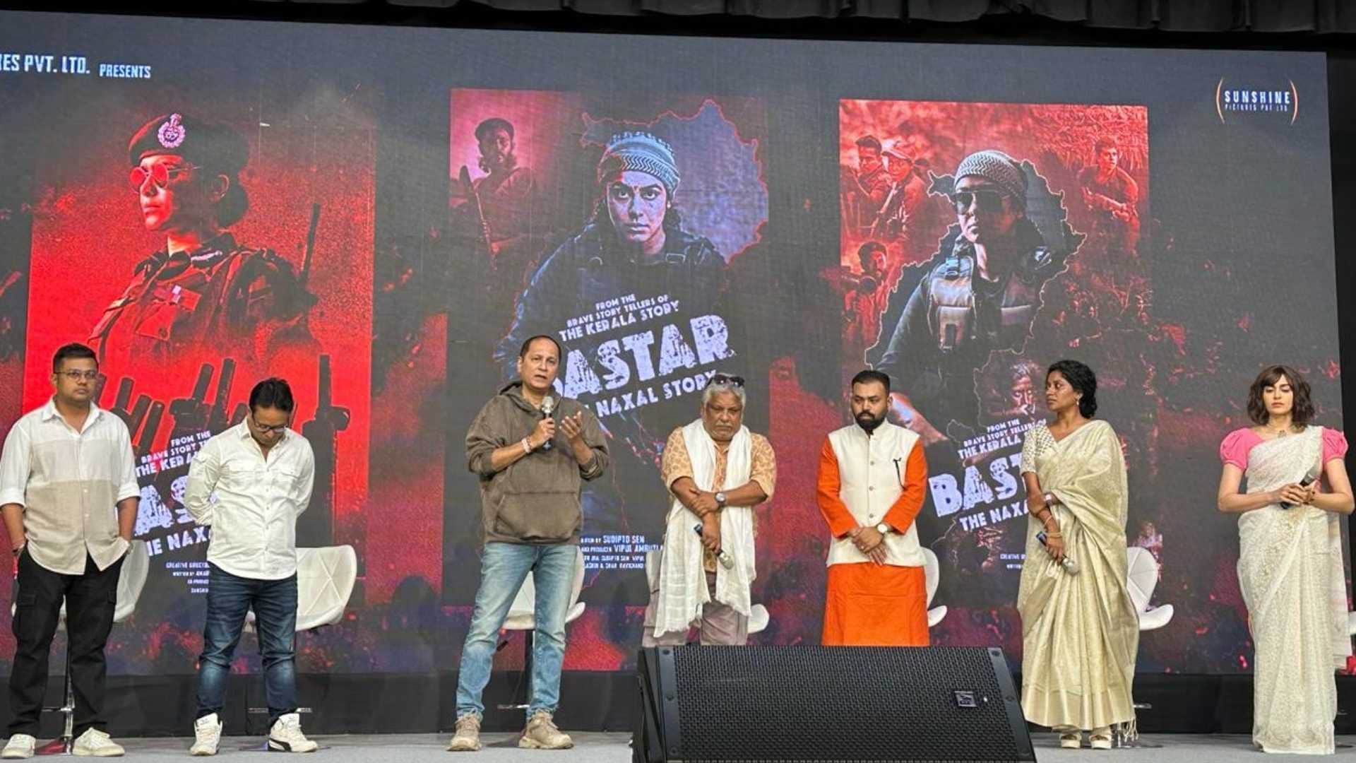 Bastar The Naxal Story song Vande Veeram launched with families of martyred of security forces personnel