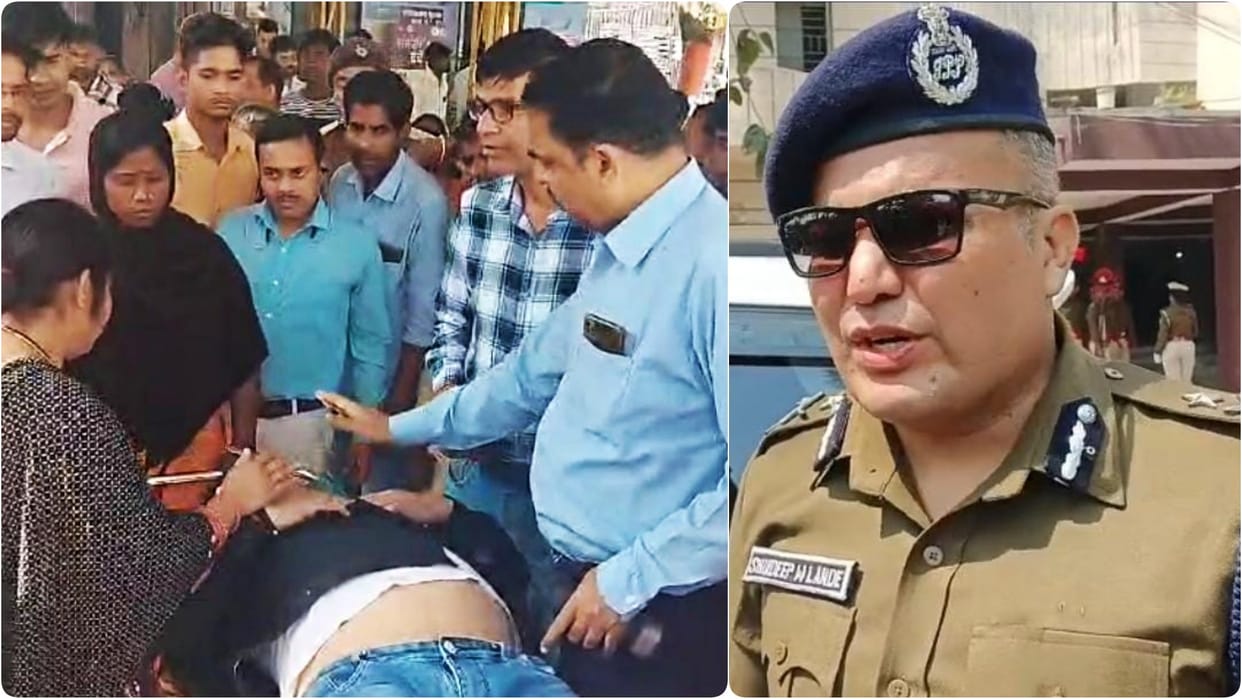 Bihar: Open challenge to IG Shivdeep Lande; firing on father on road in front of children in Vaishali