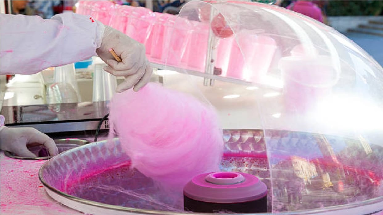 Six samples of cotton candy failed in Solan, Food Safety Department sent notice to sellers