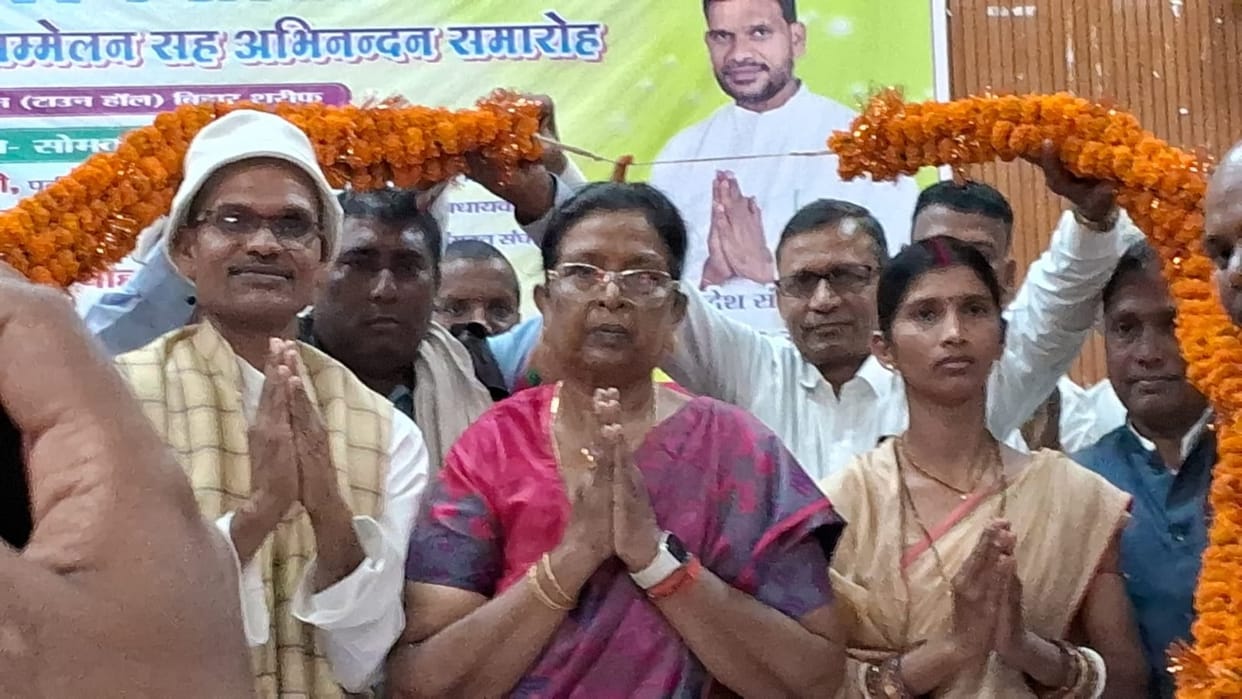 Former Dy CM Renu Devi says There is no problem regarding seat sharing in NDA and India has nothing of its own