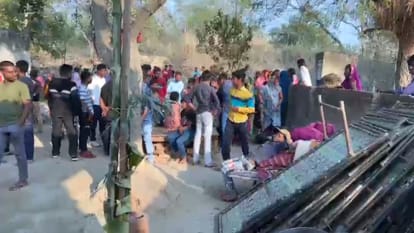 Ghazipur bus fire news painful story of woman said accident case