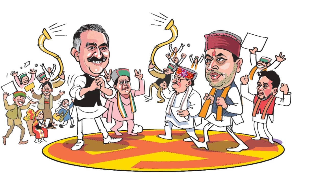 Lok Sabha Elections: The arena has started getting decorated in Himachal...the drum is about to be played.