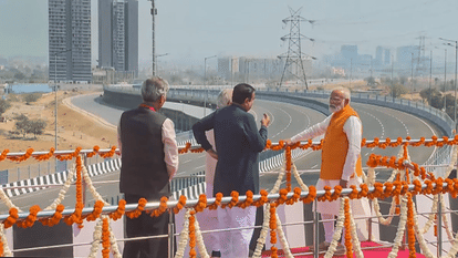 पीएम नरेंद्र मोदी ने द्वारका एक्सप्रेसवे के गुरुग्राम खंड का उद्घाटन किया