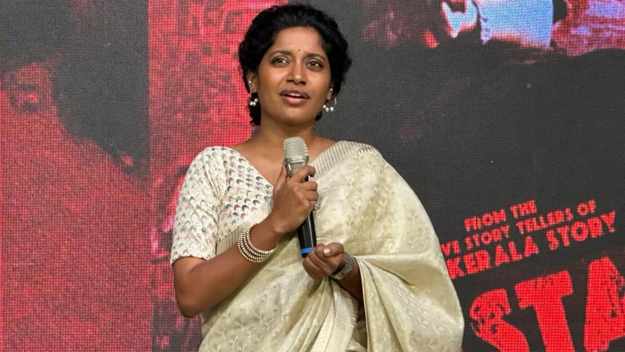 Actor Indira Tiwari speaks about her role in the movie Bastar The Naxal Story at Vande Veeram Song Launch
