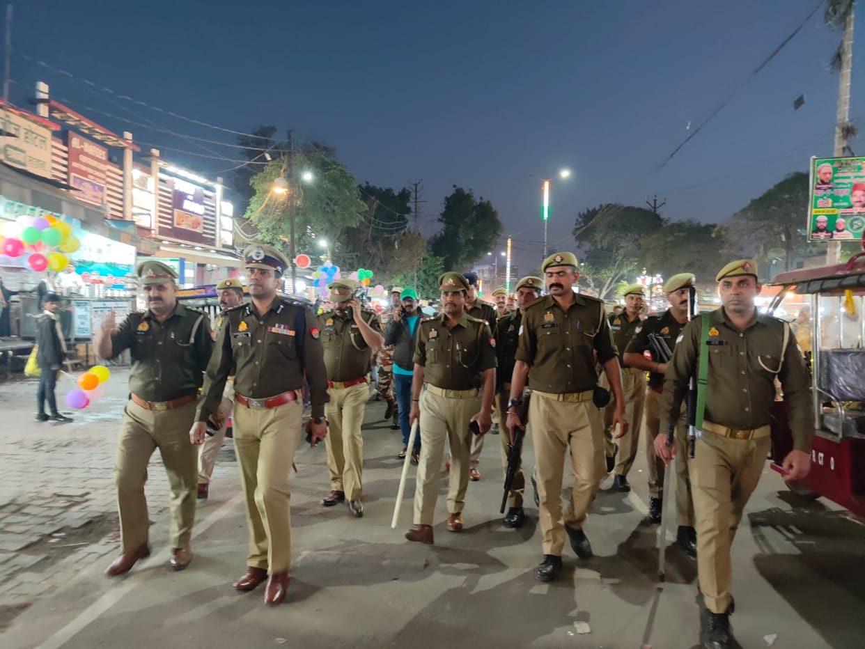 Muzaffatngar: CAA implemented, police alert in the district, city divided into six sectors