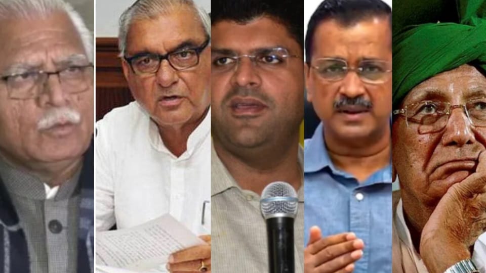 Report of Haryana political parties in Loksabha election 2024