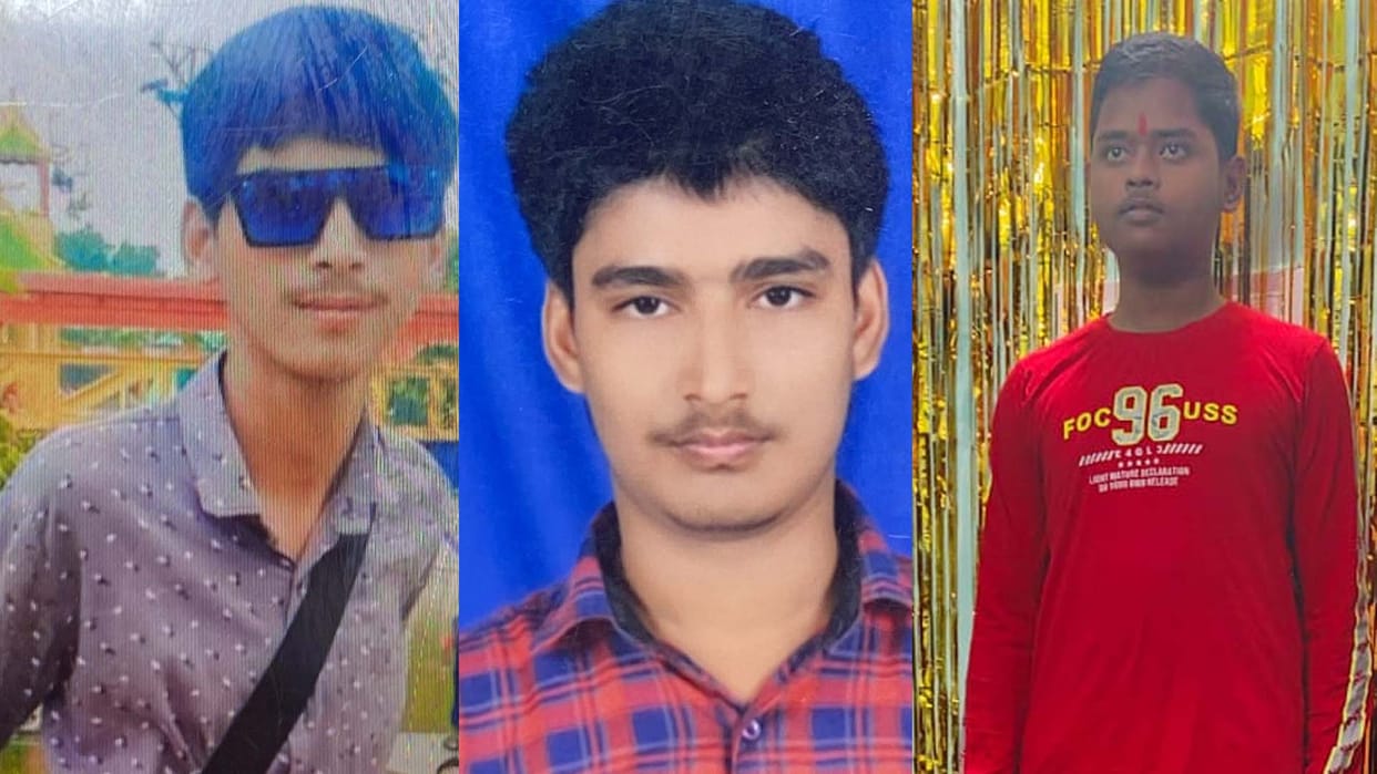 Three friends died due to drowning while bathing in Saryu river
