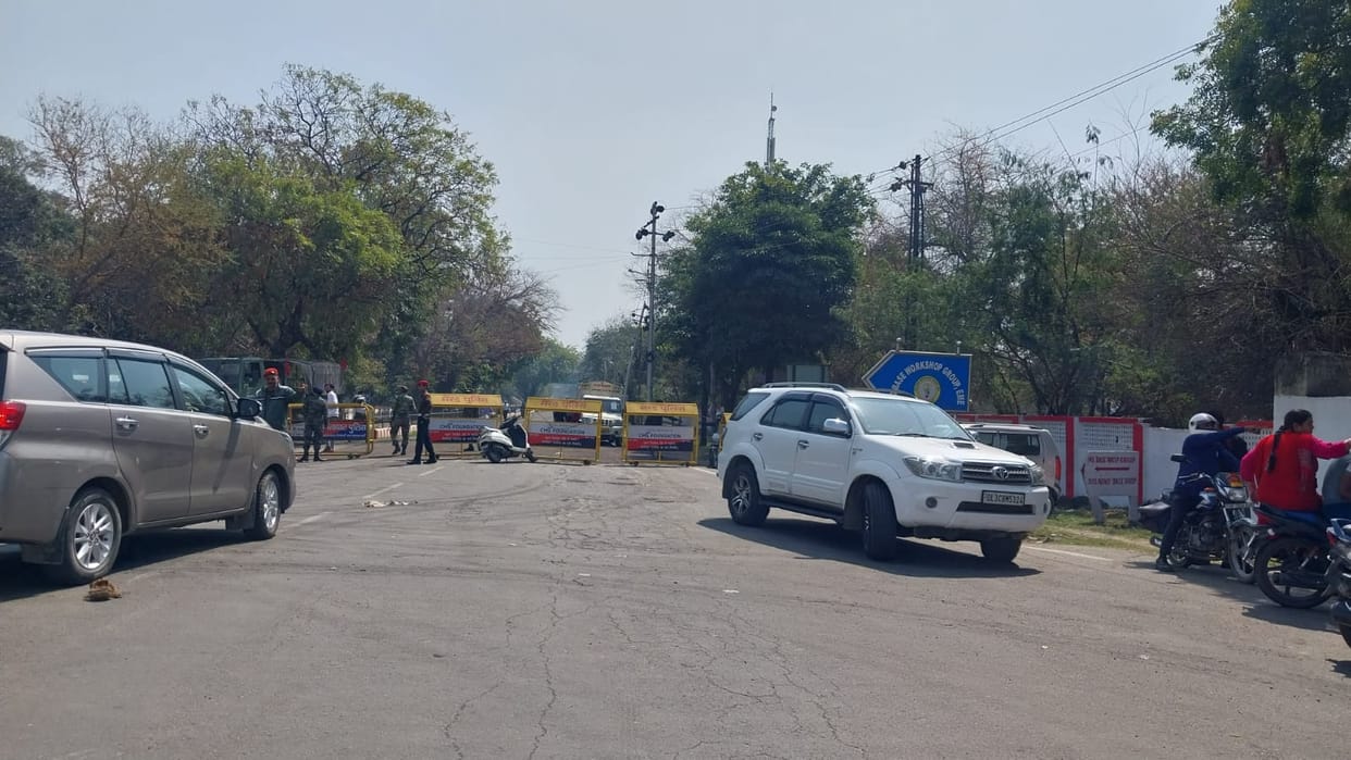 Route diversion will for four days due to construction of road in Meerut Cantt area