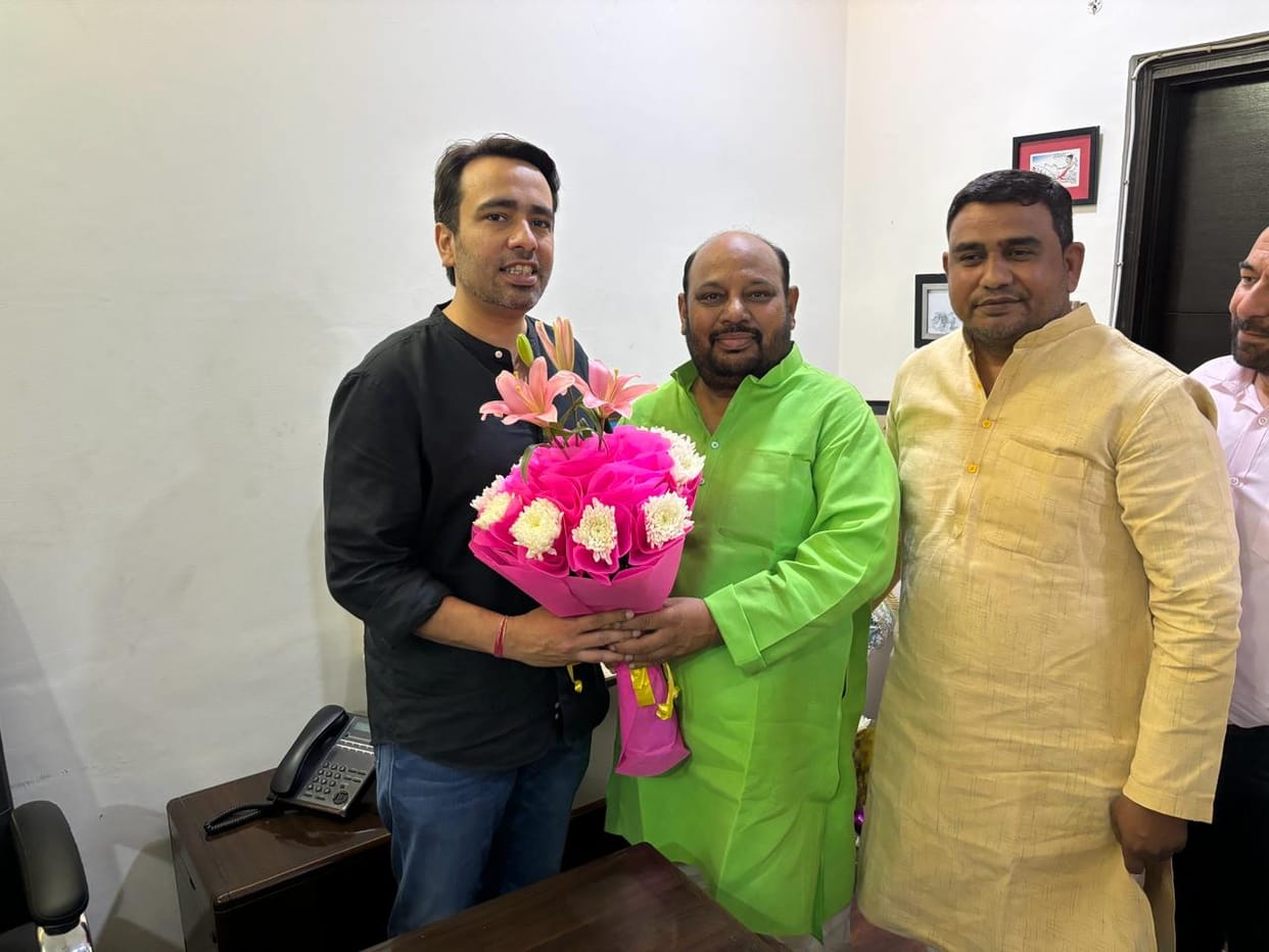 Former MLA Gopal Kali has left Samajwadi Party and joined RLD in Delhi