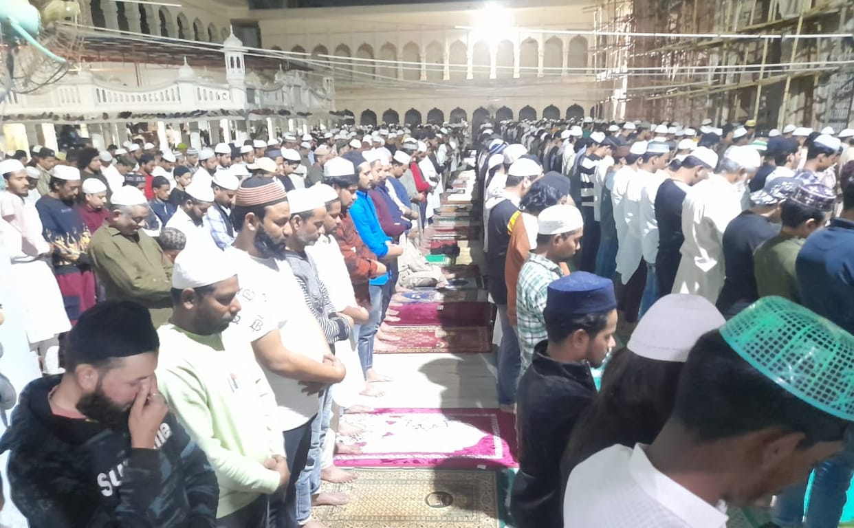Ramadan Begins today: Moon visible, increased brightness in mosques and markets