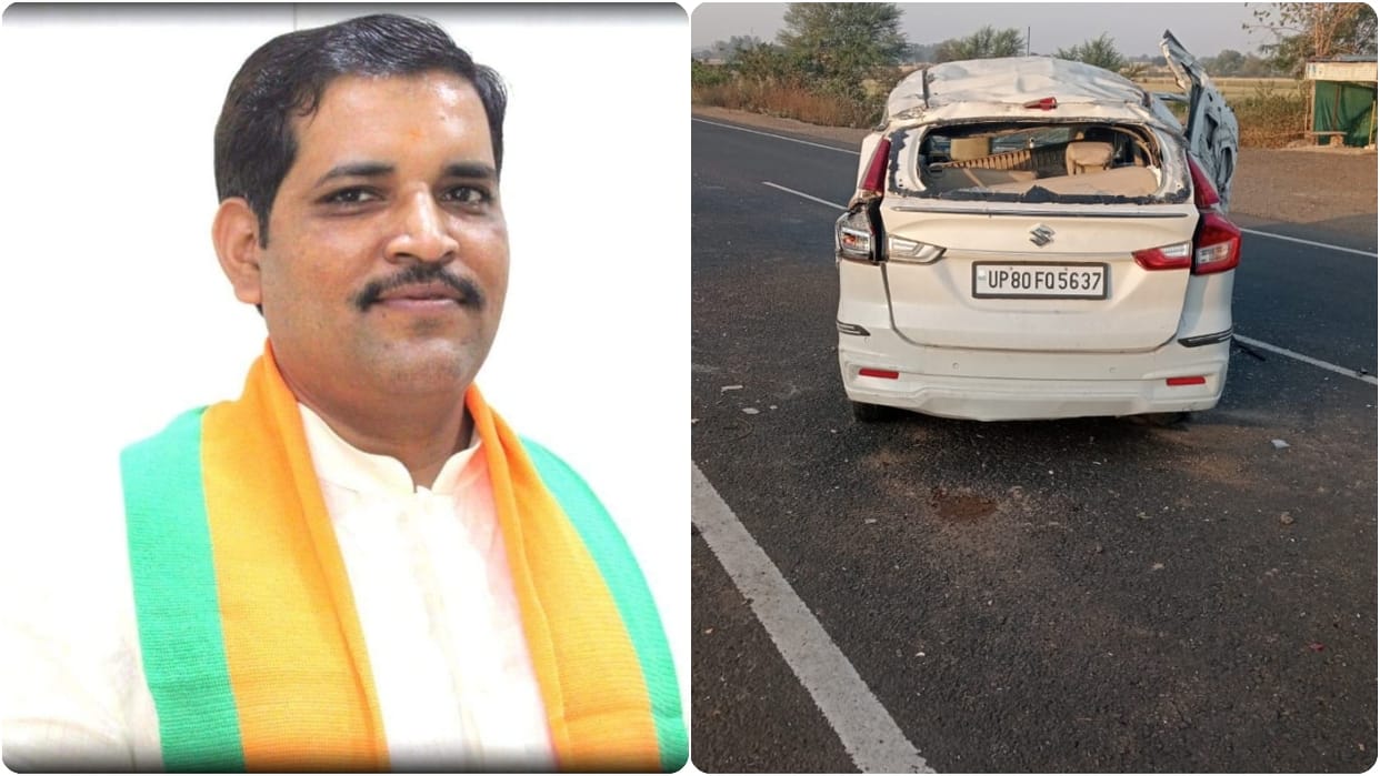 BJP Braj area office in-charge dies in road accident