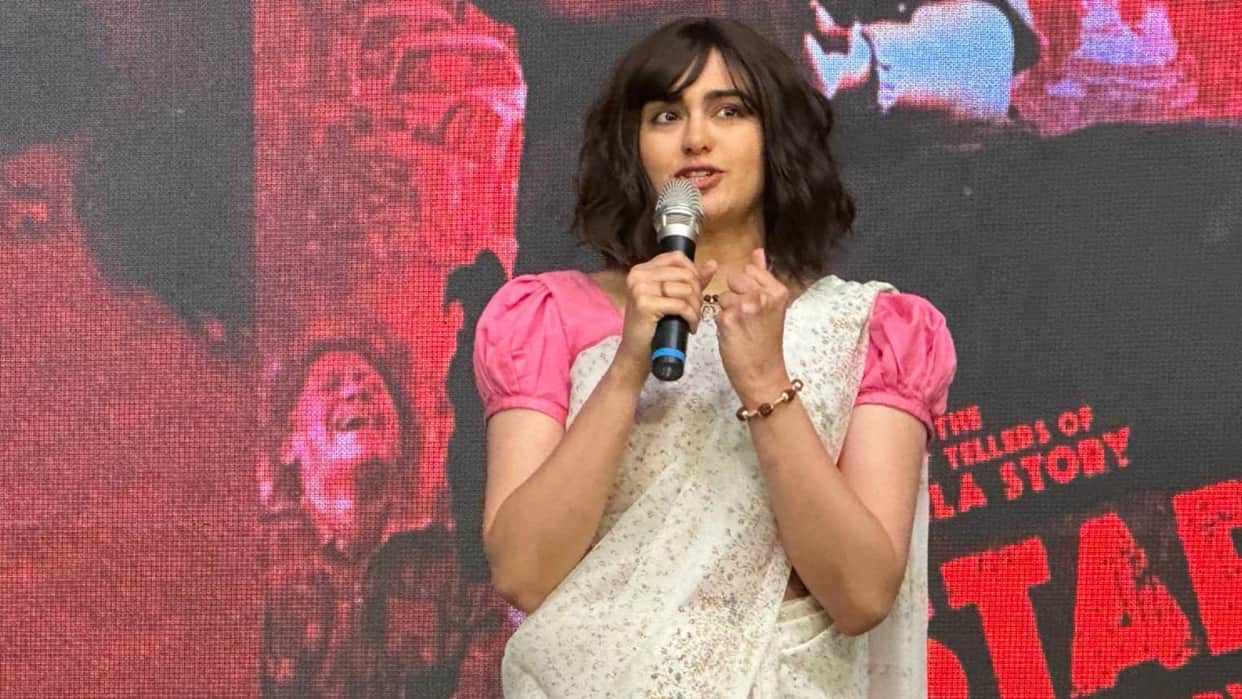 Actor Adah Sharma speaks about her role in the movie Bastar The Naxal Story at Vande Veeram Song Launch