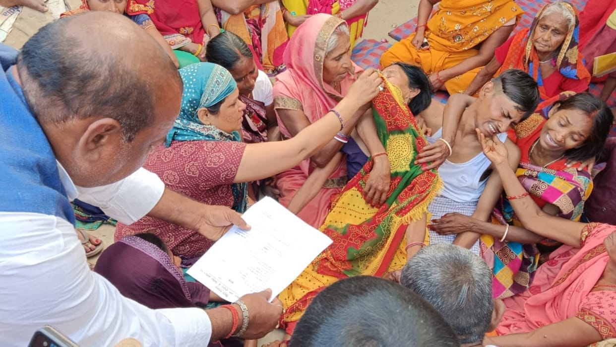 Bihar Accident: Four youths including groom's brother died in a road accident in Gaya, chaos in village