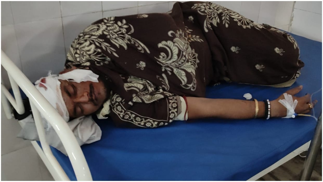 Bihar News : Youth shot in harsh firing in Begusarai, family members allege enmity.bihar police.