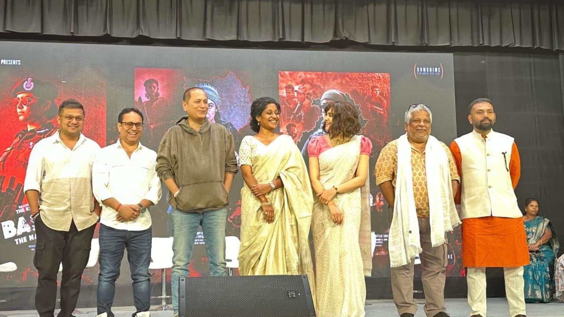 Actor Adah Sharma speaks about her role in the movie Bastar The Naxal Story at Vande Veeram Song Launch