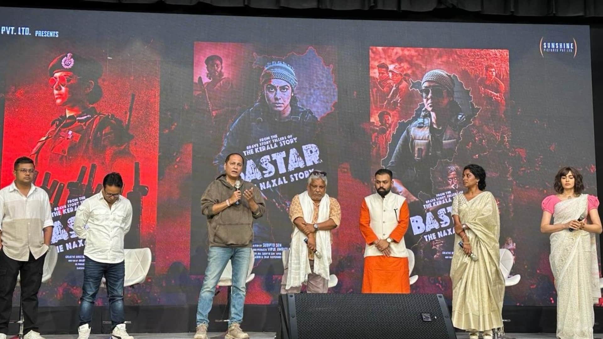 Actor Adah Sharma speaks about her role in the movie Bastar The Naxal Story at Vande Veeram Song Launch