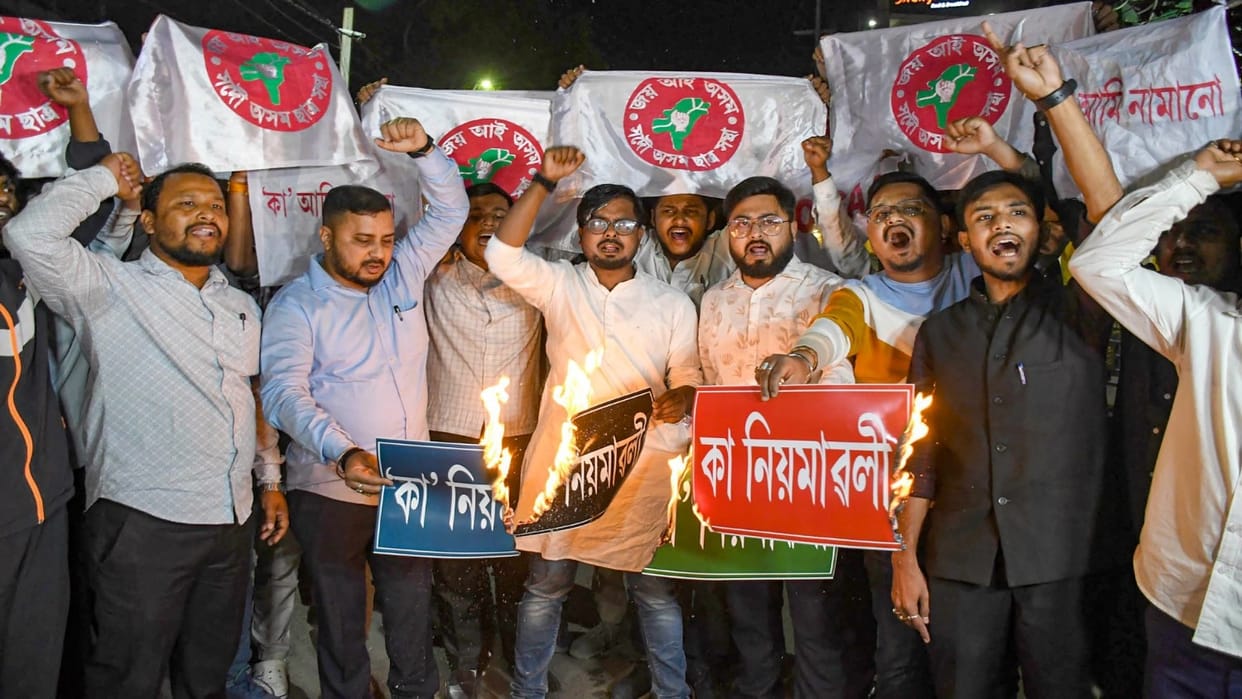 Assam oppn flay implementation CAA