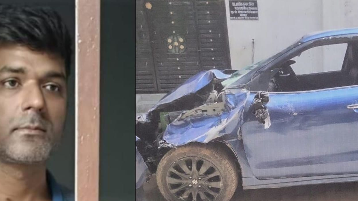 The coaching operation had hit a car before the three friends.
