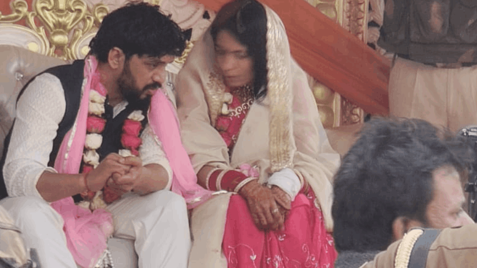 Gangster Kala Jathedi and Lady Don Anuradha Chaudhary wedding Exclusive photos