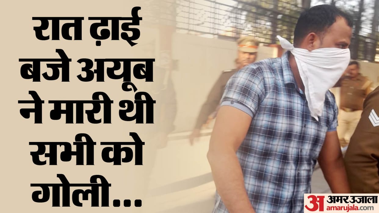 Ghaziabad court death sentence to the person who murdered four people